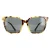 Valentino Vierkant Dames Havana Smoke Gray VA4078