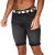 Crosshatch Heren Reestier Denim Shorts (Zwart)