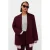 Studio AMAYA oversized blazer – donkerrood