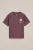WE Fashion – Jongens oversized T-shirt met print en embroidery – Oversized – Mauve – Katoen –