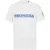 Hugo Heren Tsunoda T-shirt met ronde hals, normale pasvorm (Wit)