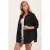 Linnen Blended Shirt met Knopsluiting