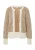 s.Oliver Gebreid vest  crème / bruin