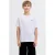 JJ REBEL JUNIOR T-shirt met backprint wit