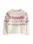 Next Trui ‘Christmas Fairisle’  ecru / curry / cyclaam / rosa