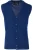 Marvelis Casual Modern Fit Gebreid vest kobalt, Effen