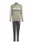 ADIDAS SPORTSWEAR Trainingspak ‘Seasonal Essentials Tiberio’  lichtgrijs / donkergrijs / olijfgroen / wit