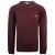 Lacoste Effen Heren Sweater Bourgondië