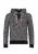 CIPO & BAXX Trui  grijs / rood / zwart / wit