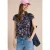 Cecil Dames Shirt met bloemenprint in Blauw