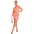 Missy Empire Getailleerde minirok met geometrisch patroon voor dames (Roze)