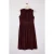 Gebogen platte maxi-jurken voor dames, mouwloos, casual/dagelijks, skatermodel, plus size
