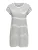 ONLY Jurk ‘ONLBLOOM’  zwart / offwhite