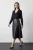 Hoog-Waisted Midi A-Lijn Nepleer Rok