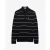 Gestreept katoen sweater met halve rits Superdry