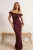 TRENDYOLMİLLA Dames Paars Effen Maxi Kort Strandkleding Bodycon Strandjurken