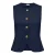 JDY gilet donkerblauw