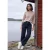 Wide Leg Jeans met opgestikte zakken