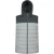 Mountain Warehouse Heren Seizoenen Gewatteerd Gilet met Capuchon (Lichtgrijs)