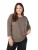 Flash by Zizzi Shirt ‘Flrosey’  mokka