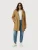 WEARABLE STORIES Tussenparka ‘Victorinne’  camel