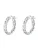 Hey Happiness Oorbel ‘Braided’  zilver