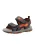LURCHI Open schoenen ‘Rosco’  donkergrijs / oranje / rood