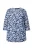 Ulla Popken Shirt  blauw / donkerblauw / wit