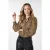 EsQualo Blouse Basic Untamed Spirit Print