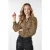 EsQualo Blouse Basic Untamed Spirit Print