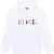Diesel Heren Dubbel Vernietigd Logo Hoodie (Wit)