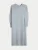 GOBI Cashmere Gebreide jurk ‘Gobi Cashmere Side-Slit Maxi Dress’  grijs