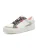 Tamaris Sneakers laag  taupe / knalrood / zilver / wit