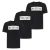 MUSTANG Shirt  zwart / wit