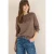 Cecil Dames Sweater met borduursel in Beige