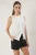 TRENDYOLMİLLA Dames Ecru Effen Mouwloos Getailleerd Blouses