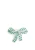 COACH Broche  groen / zilver