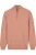 Baileys Half-Zip Sweater oranje, Gestructureerd