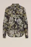 WE Fashion – Dames blouse met fijne structuur – Regular fit – Mosterdgeel –