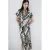 Mango wide leg regular waist broek zwart