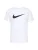 Nike Sportswear Shirt ‘Swoosh’  zwart / offwhite