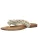 LAZAMANI Teenslipper  beige / pastelblauw / perzik / wit