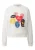 QS Sweatshirt  gemengde kleuren / wit