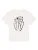 Watapparel Shirt ‘Self Love’  mandarijn / zwart / wit
