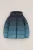 WE Fashion – Jongens dip dye bomberjack met applicatie – Regular fit – Grijsgroen –