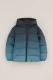 WE Fashion – Jongens dip dye bomberjack met applicatie – Regular fit – Grijsgroen –