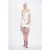 PINKO Girona Gonna Drill Lavato Purity White