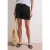 Korte broek met structuur in Loose Fit