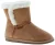 Hush puppies ashleigh dames sude leren enkellaarzen tan