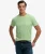 Klassiek Katoenen Linnen T-shirt met Zak Green